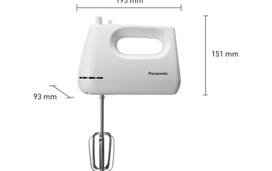 Máy nhồi bột đánh trứng Panasonic MK-GB3WRA CẦM TAY