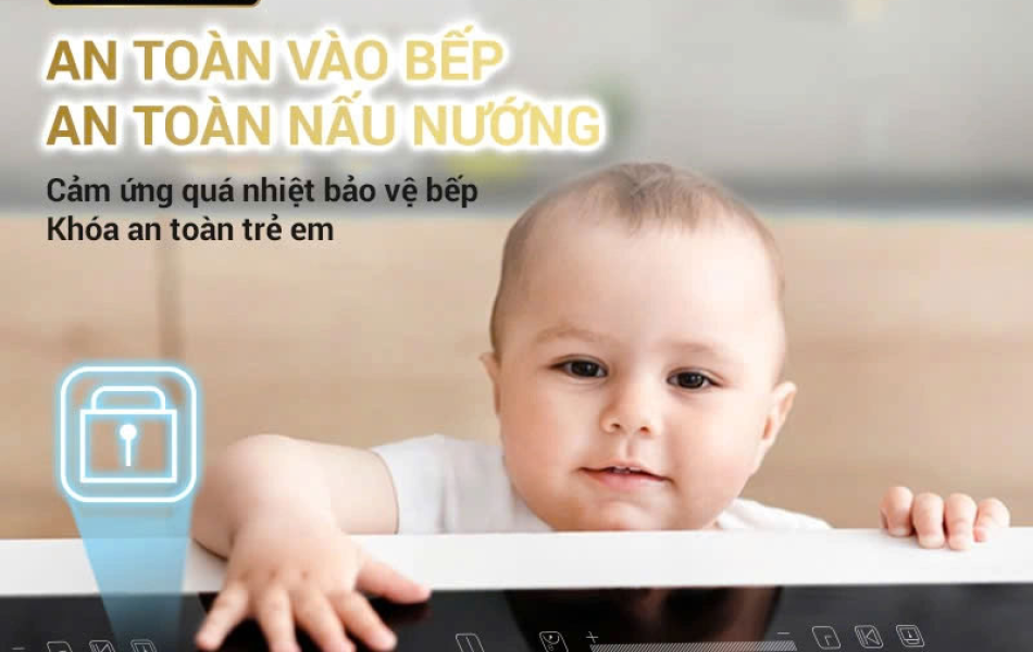 Bếp Điện Từ Đôi Nagakawa NDI9191