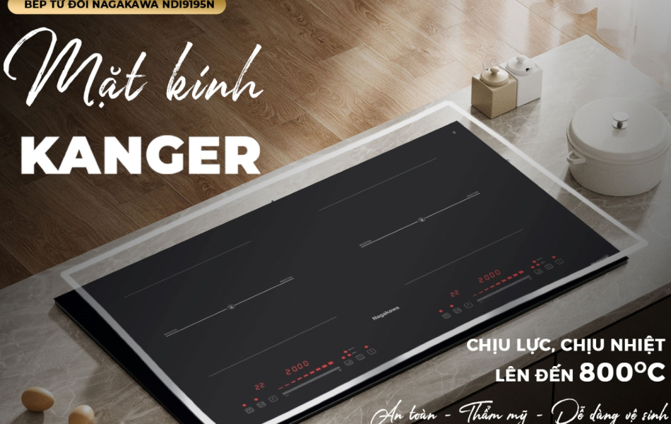 Bếp Điện Từ Đôi NDI9194 Công suất 4000W