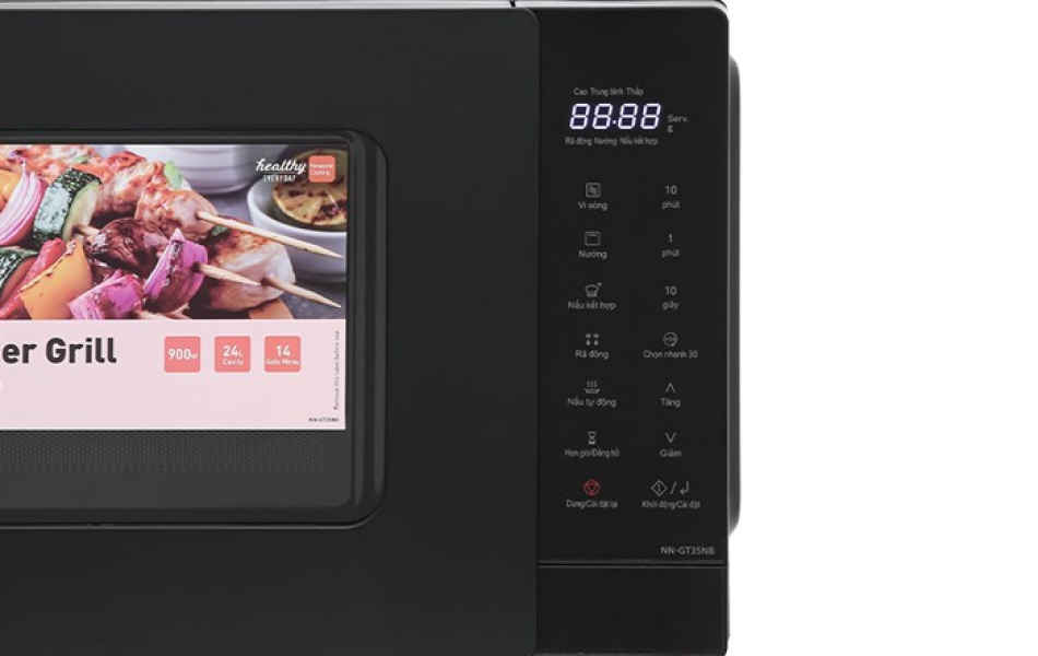 Lò vi sóng có nướng Panasonic NN-GT35NBYUE 24 lít