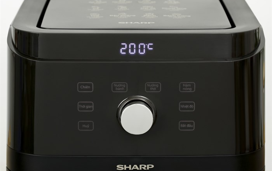 Nồi chiên không dầu Sharp KF-AF60EV-BK