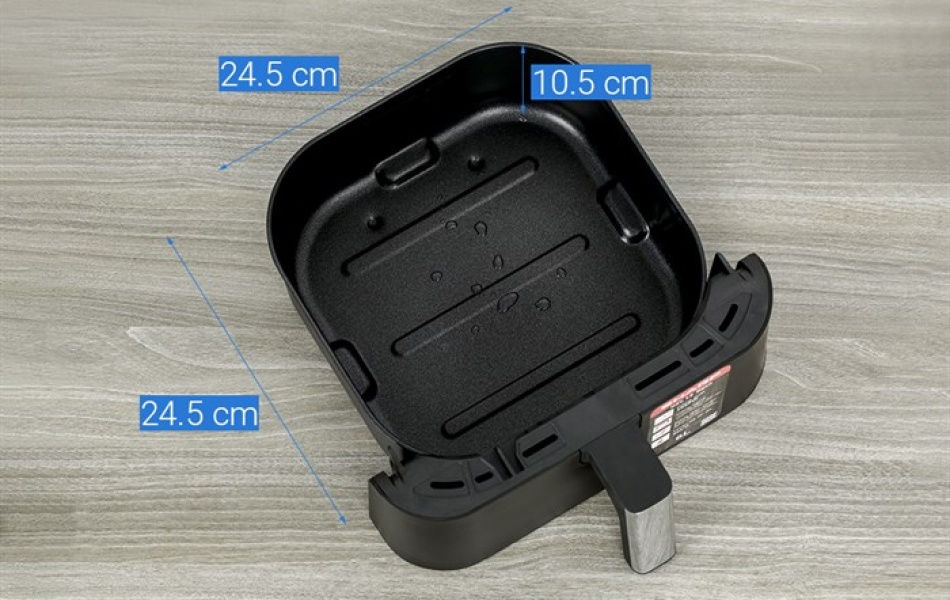 Nồi chiên không dầu Sharp KF-AF60EV-BK