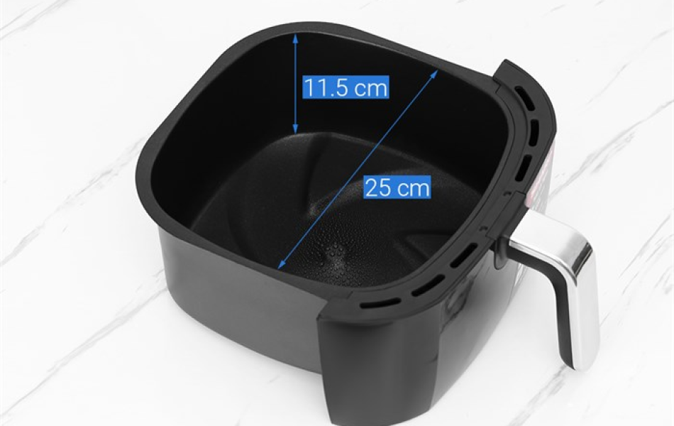 Nồi chiên không dầu Sharp KF-AF68EPV-BK