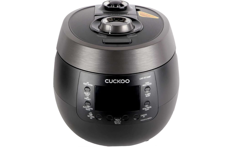 Nồi cơm áp suất điện tử 1.8 lít Cuckoo CRP-RT1008F/BKTSVNCV