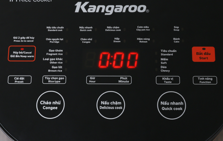 Nồi cơm điện cao tần Kangaroo KG599N