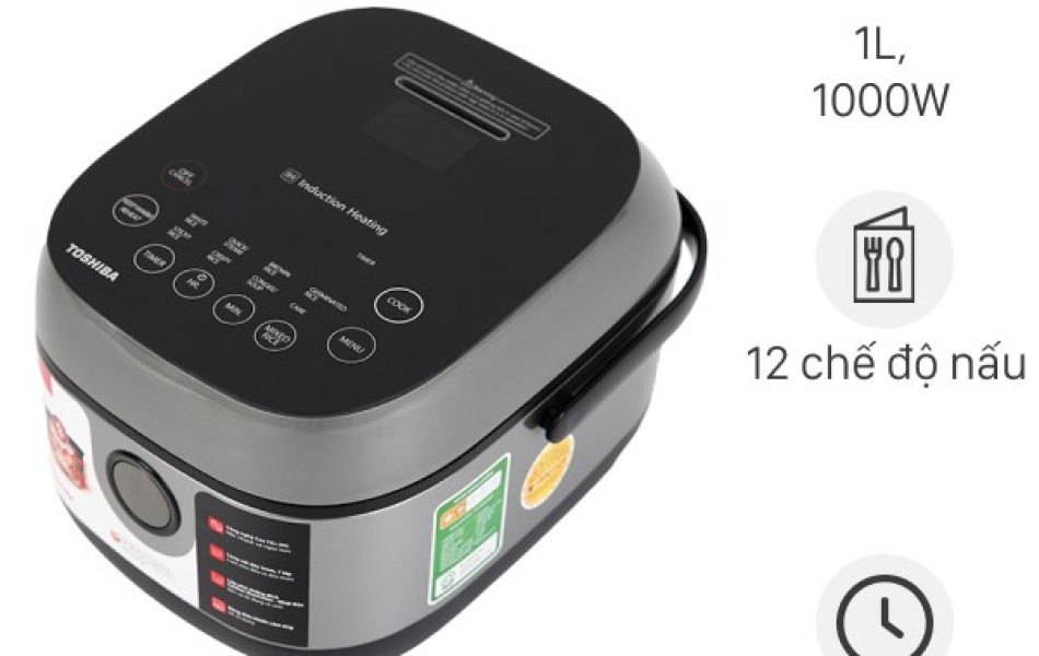 NỒI CƠM ĐIỆN CAO TẦN TOSHIBA RC-18IP1PV