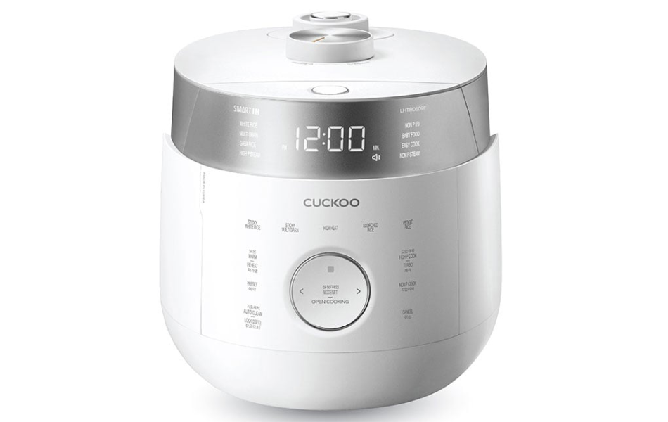Nồi cơm điện tử cao tần Cuckoo CRP-LHTR0609F/BKSIVNCV/WHSIVNCV