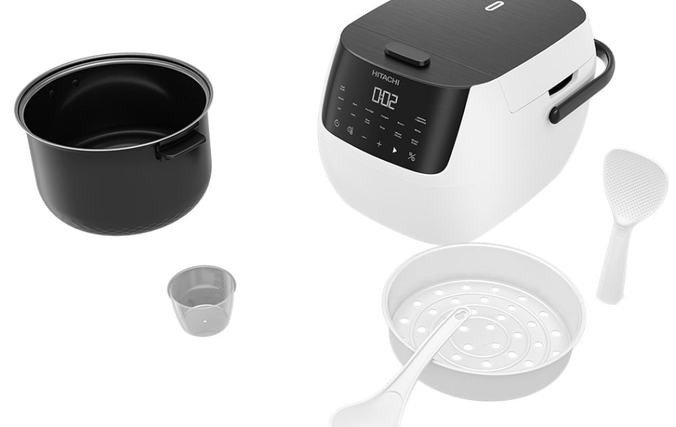 Nồi cơm điện tử Hitachi 1.8 lít RZ-R18XN