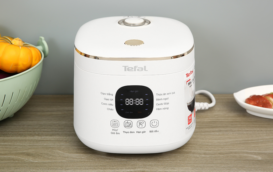 Nồi cơm điện tử Tefal 0.7 lít RK515168