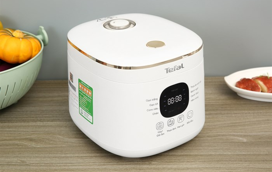 Nồi cơm điện tử Tefal 0.7 lít RK515168