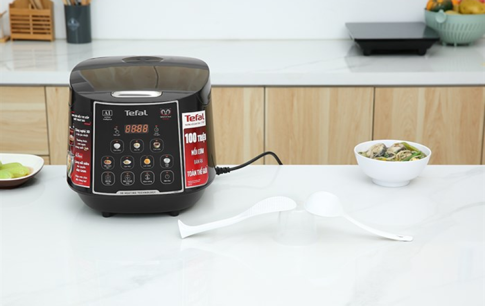 Nồi cơm điện tử Tefal 1.8 lít RK737868