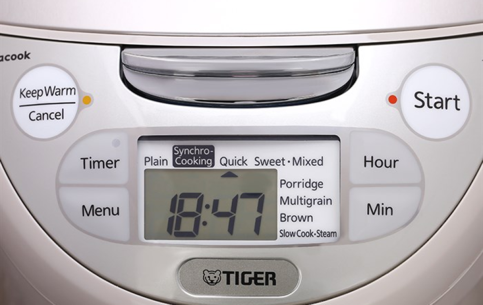 Nồi cơm điện tử Tiger JAX-S10W 1lít 