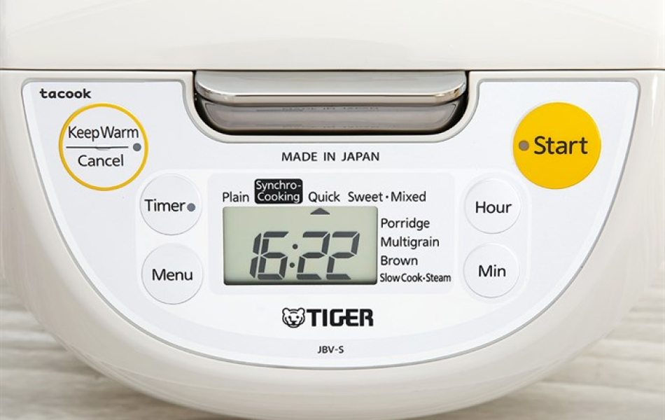 Nồi cơm điện tử Tiger 1.8 lít JBV-S18W