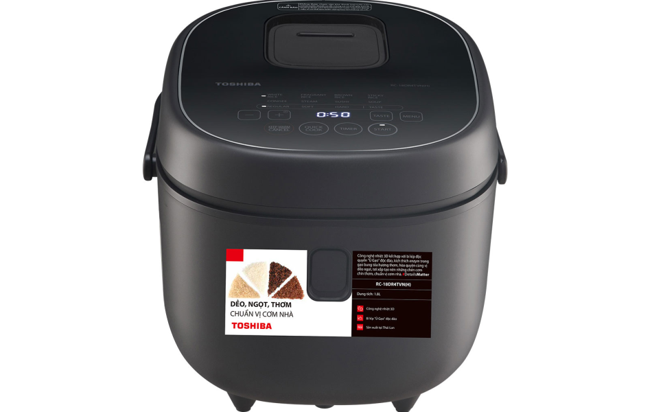 Nồi cơm điện tử 1.8 lít Toshiba RC-18DR4TVN(H)
