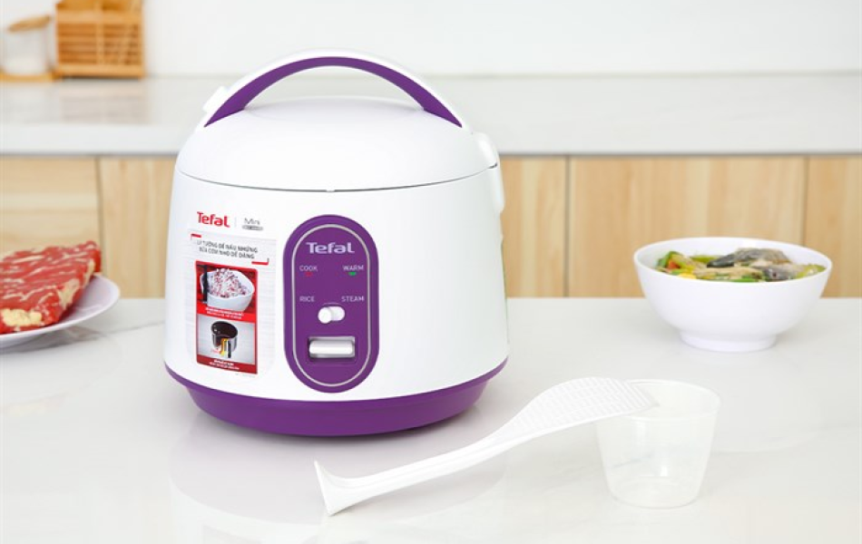Nồi cơm nắp gài Tefal 0.7 lít RK224168