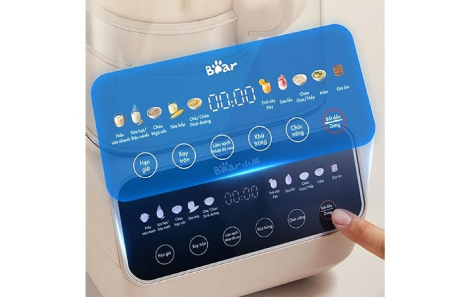 Máy làm sữa hạt đa năng Bear PBJ-D08T1