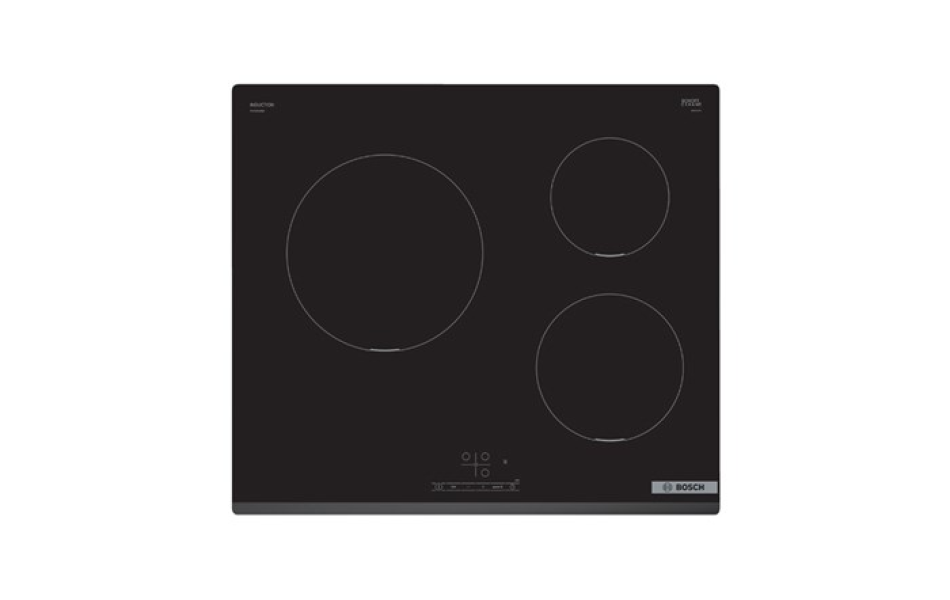 Bếp từ 3 Vùng nấu Bosch PUC631BB5E - Seri 4 - 60cm Màu đen