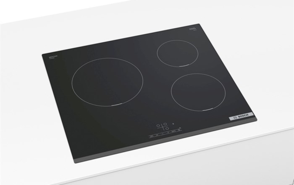 Bếp từ 3 Vùng nấu Bosch PUC631BB5E - Seri 4 - 60cm Màu đen