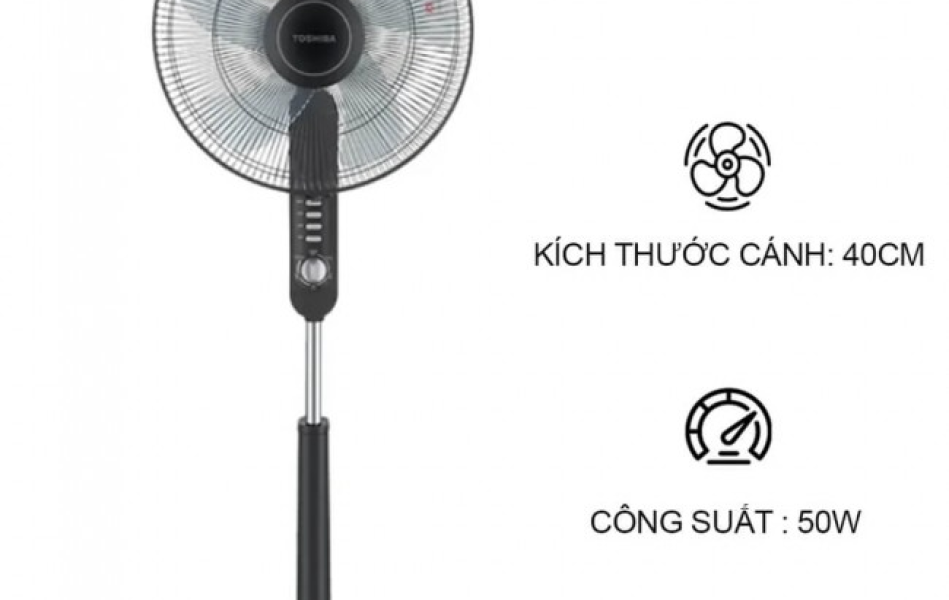 QUẠT ĐỨNG TOSHIBA F-LSA10(K)VN