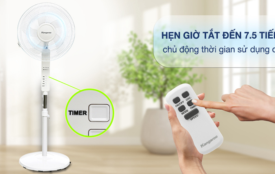 Quạt đứng Kangaroo KG725