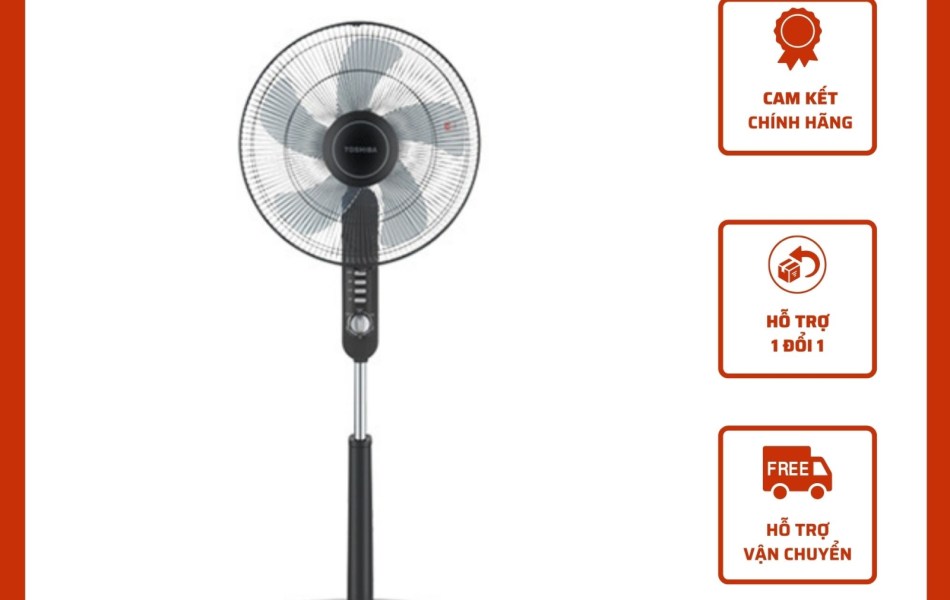 QUẠT ĐỨNG TOSHIBA F-LSA10(K)VN