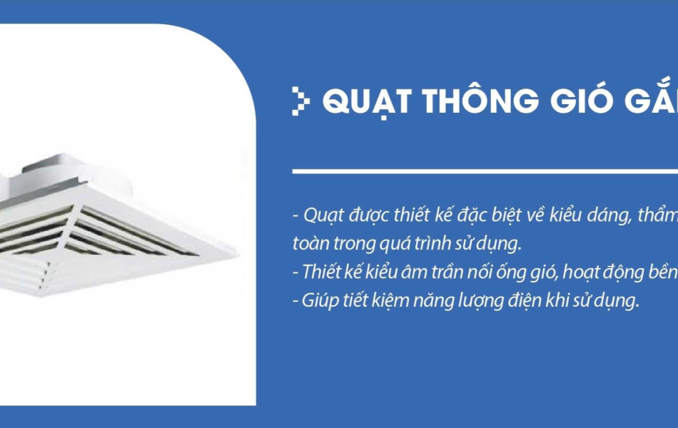 Quạt thông gió gắn trần Nanyoo BPT 15-60