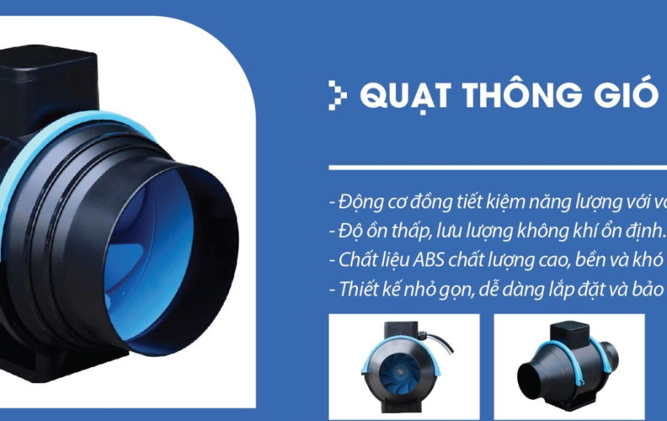 Quạt thông gió hỗn hợp Nanyoo DPT-100P