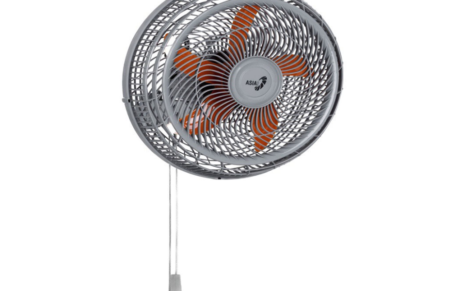 Quạt treo ASIAVINA Turbo One VY617790 - 55W Xám Cánh Cam 