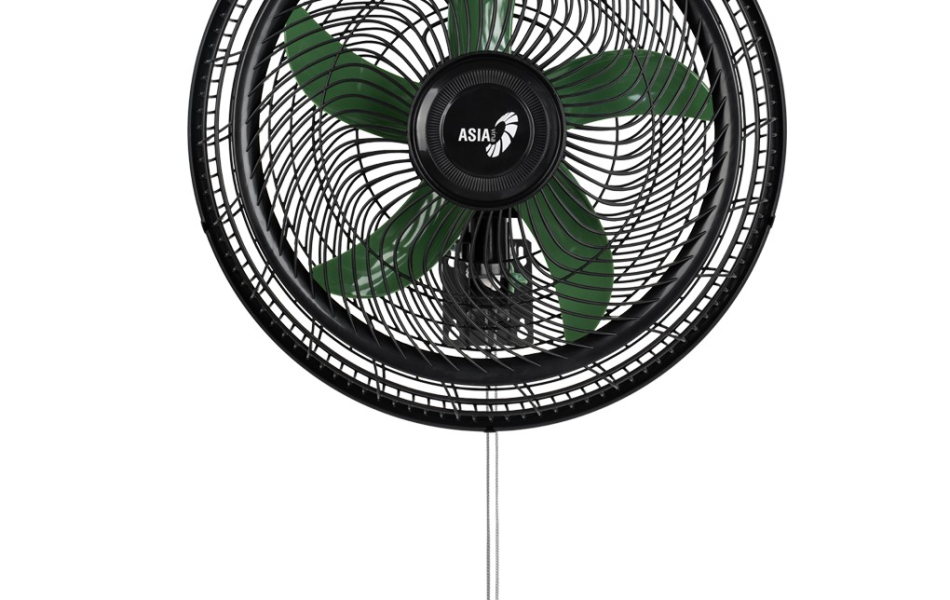 Quạt treo ASIAVIN VY617890 A Turbo One - 55W Đen Cánh Xanh