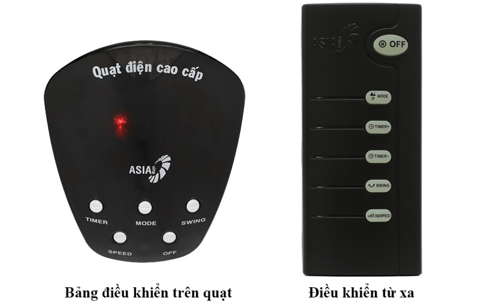 Quạt treo tường Asia VY377290 - Chuối non