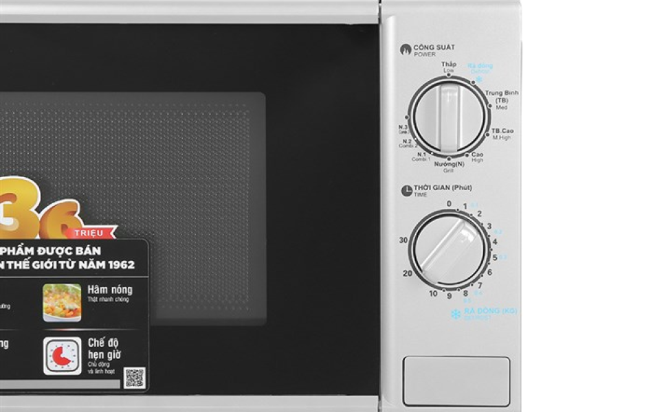 Lò vi sóng cơ có nướng Sharp R-G228VN-SL