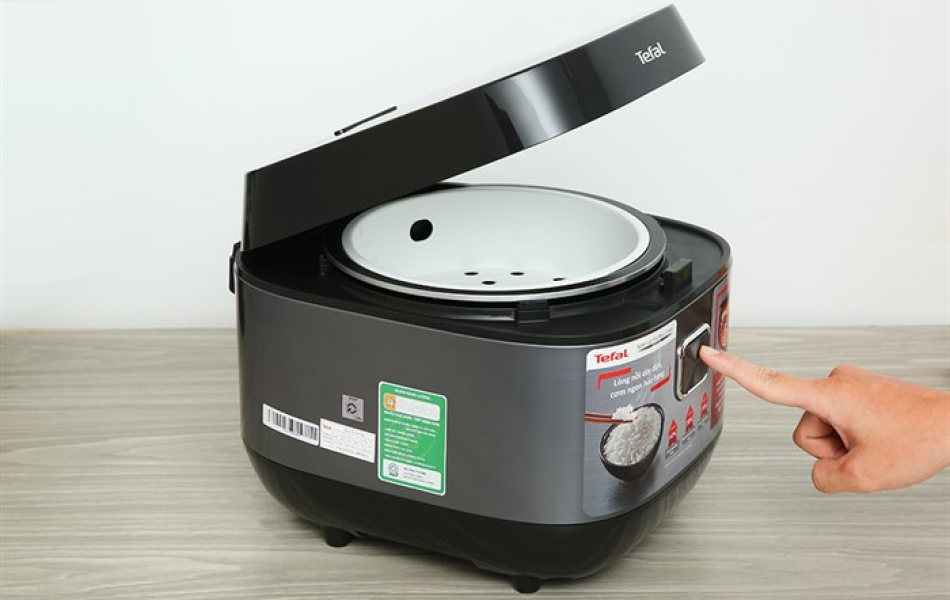Nồi cơm điện tử Tefal Delirice Plus RK776968 1.8 lít