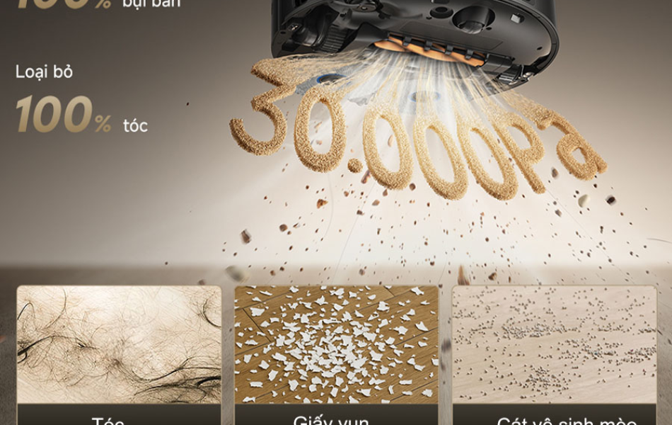 Robot hút bụi lau nhà Dreame Matrix 10 Ultra