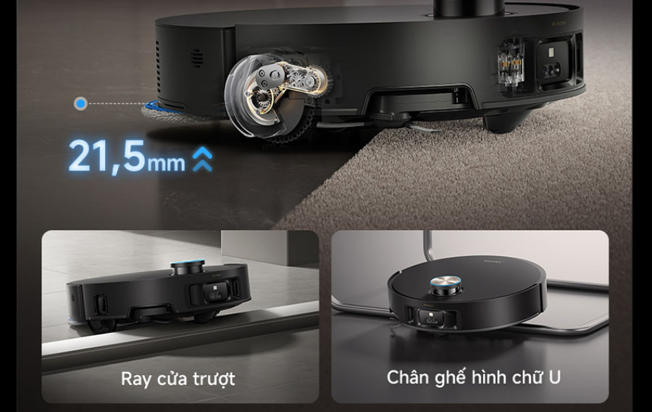 Robot hút bụi lau nhà Dreame Matrix 10 Ultra