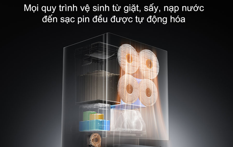 Robot hút bụi lau nhà Dreame Matrix 10 Ultra