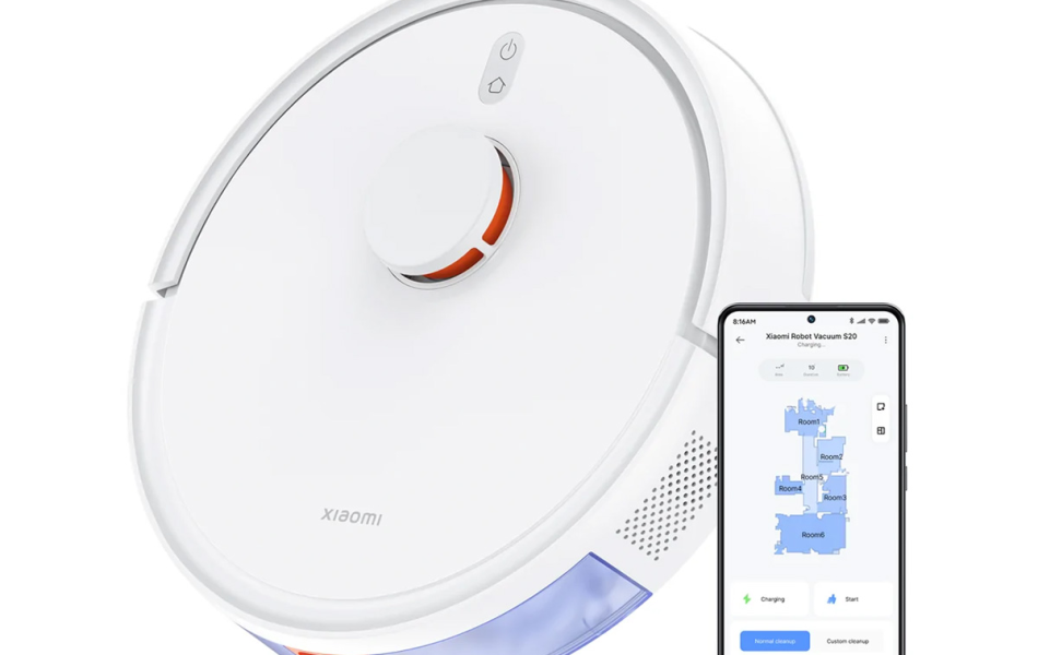 Máy hút bụi Xiaomi Robot Vacuum S20 EU - Trắng