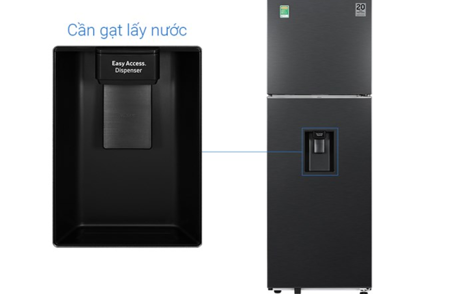 Tủ lạnh Samsung Inverter 345 lít RT35CG5544B1SV