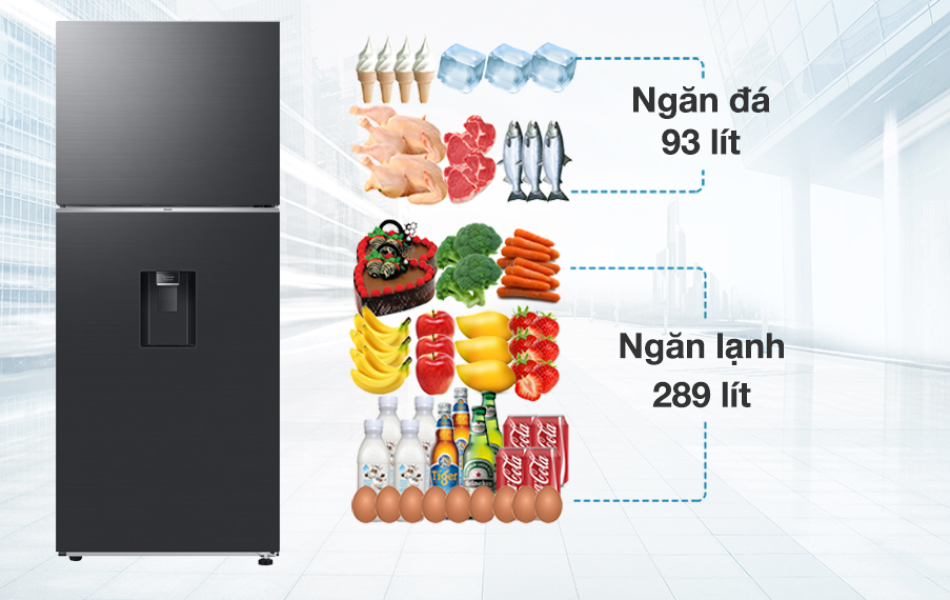 Tủ lạnh Samsung Inverter 382 lít RT38CG6584B1SV