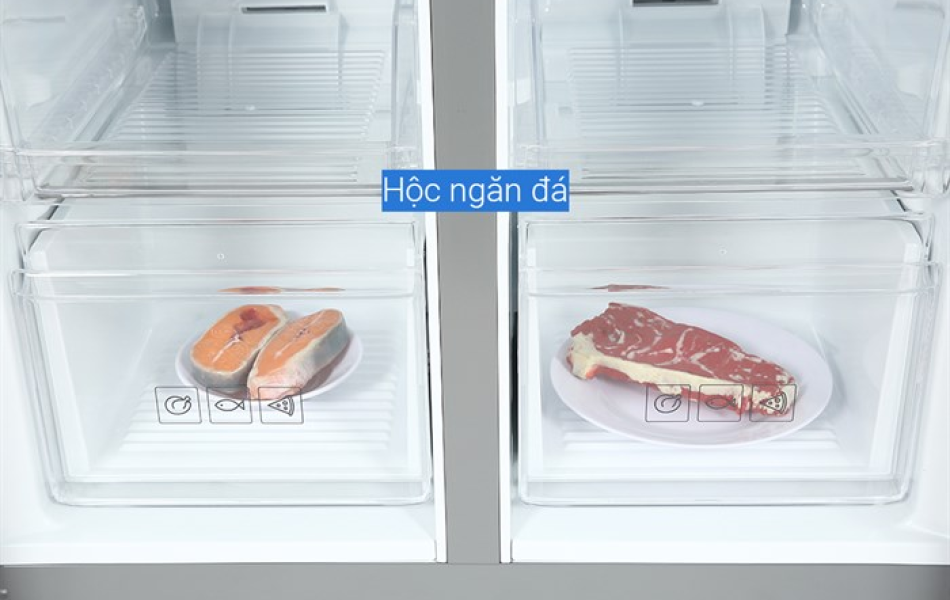 Tủ lạnh Samsung Inverter 488 lít Multi Door RF48A4000B4/SV 