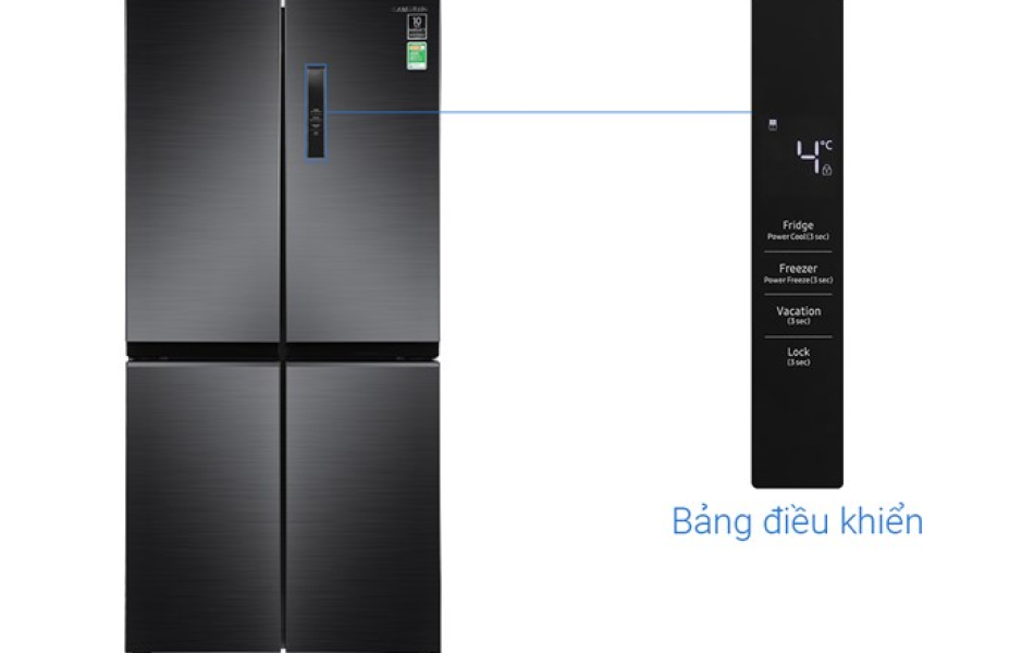 Tủ lạnh Samsung Inverter 488 lít Multi Door RF48A4000B4/SV 