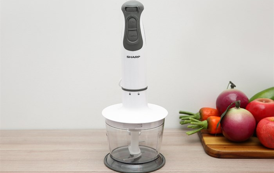 Máy xay cầm tay Sharp EM-H076SV-WH