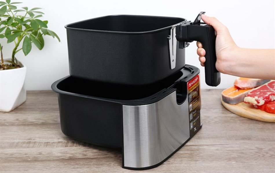 Nồi chiên không dầu Sharp KF-AF70EV-ST