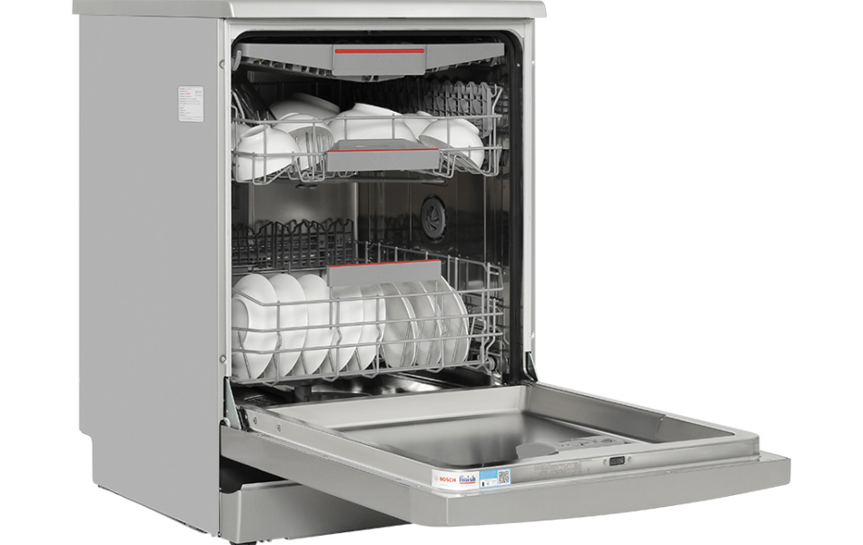 Máy rửa chén độc lập Bosch SMS4ECI26E - Seri 4 tự động hé cửa