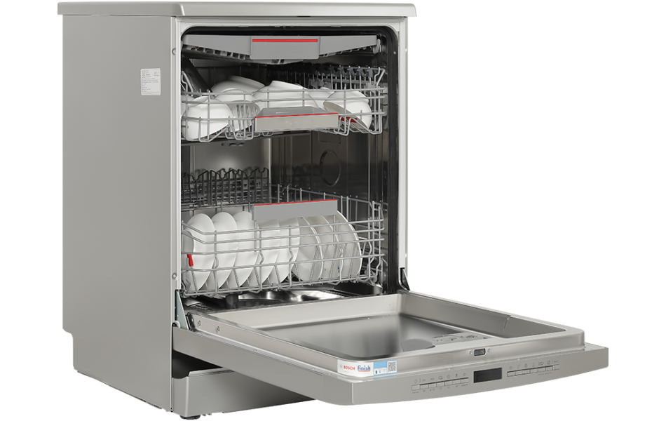 Máy rửa chén độc lập Bosch SMS6ECI11E - Seri 6 tự động hé cửa