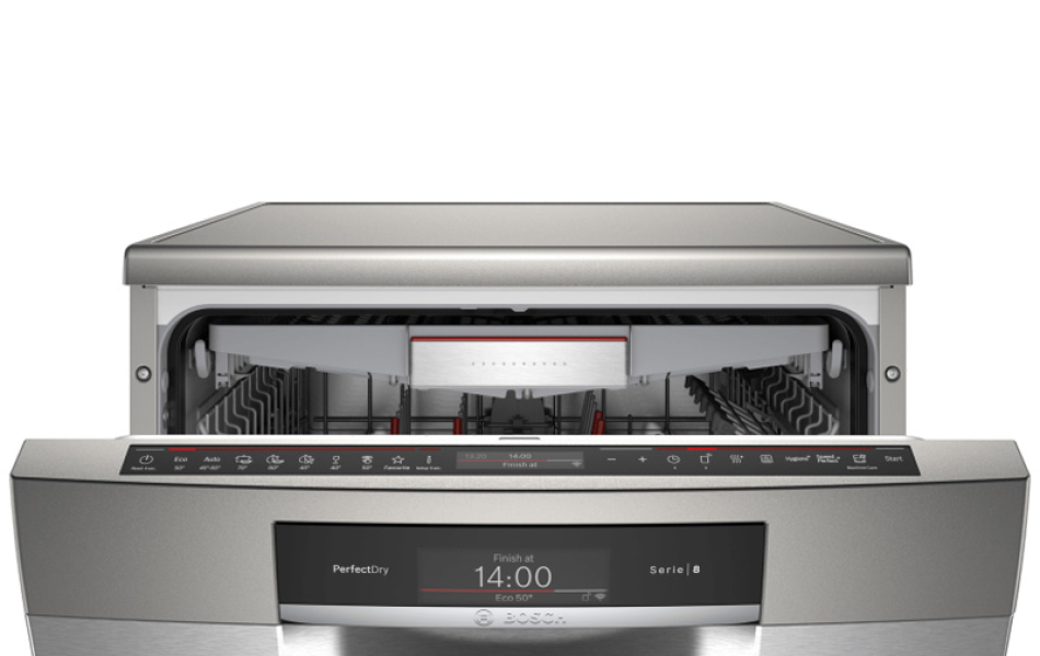 Máy rửa chén độc lập Bosch SMS8YCI01E - Seri 8 Zeolith
