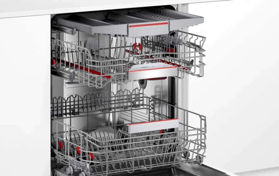 Máy rửa chén âm tủ Bosch SMV6ZCX16E, Seri 6 - Sấy Zeolith