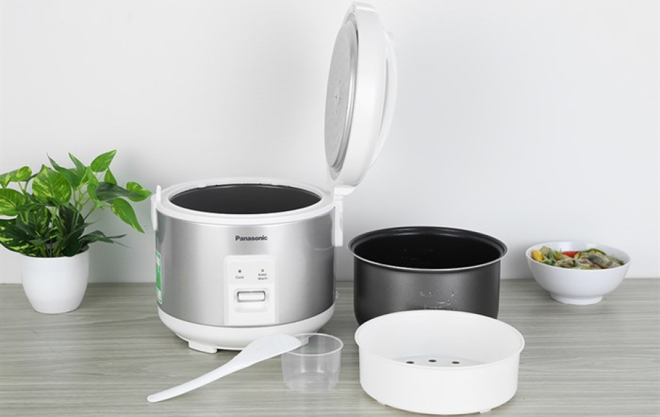 Nồi cơm nắp gài Panasonic 1 lít SR-MVN10LRAX