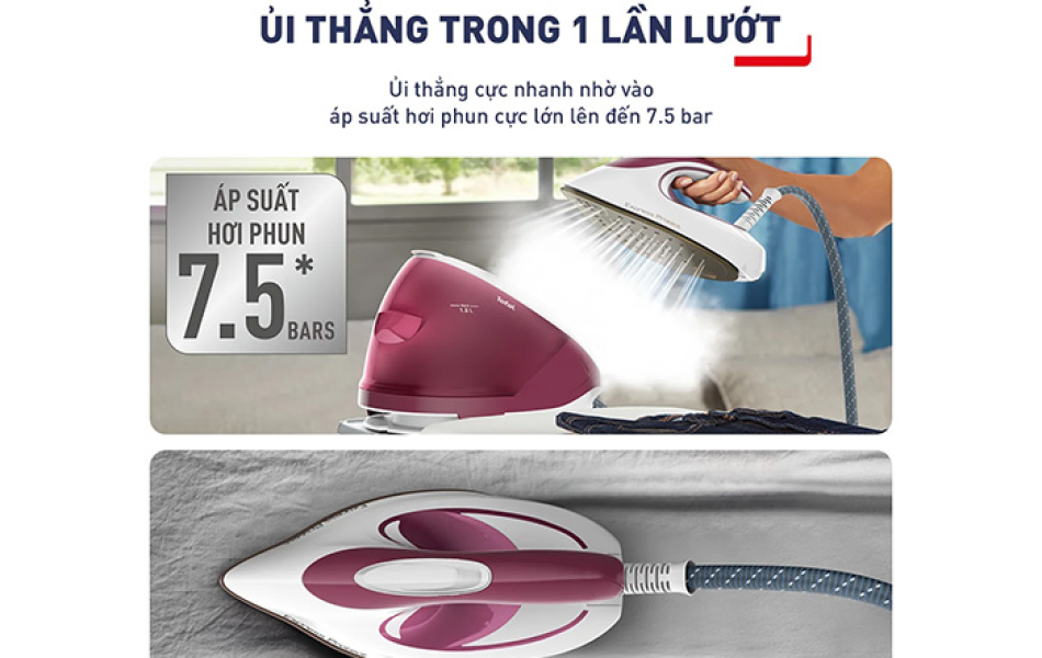 Bàn ủi hơi nước Tefal SV9201E0