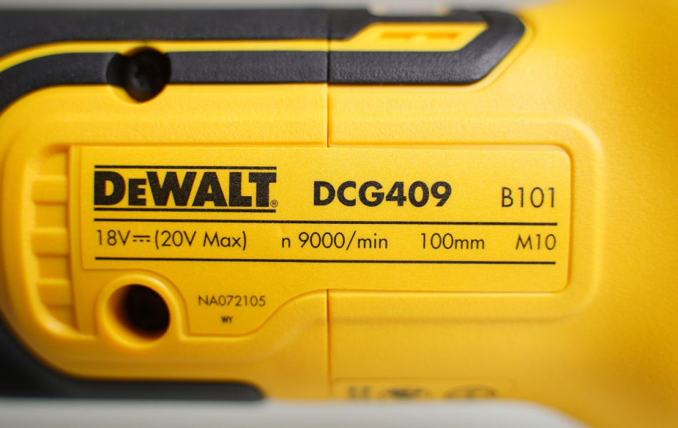 Máy mài góc dùng pin DeWalt DCG409N-B1 - Chưa pin sạc