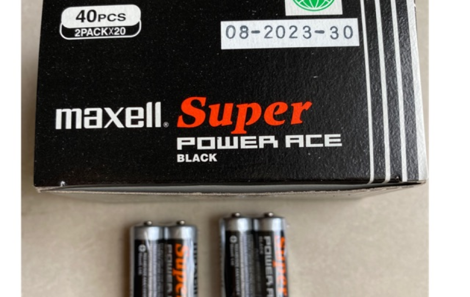THÙNG PIN ĐŨA AAA 1.5v MAXELL SUPERPƠER R03P(AR) 2P - HÀNG CHÍNH HÃNG